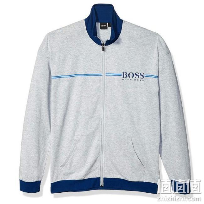 HUGO BOSS/雨果·博斯 男士 纯棉休闲运动外套 Prime直邮到手359.69元 值值值-买手聚集的地方