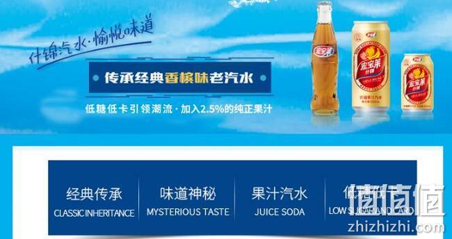 东北第一饮料品牌，低糖低卡：330mlx6罐 宏宝莱 什锦果汁汽水 券后9.9元包邮 值值值-买手聚集的地方