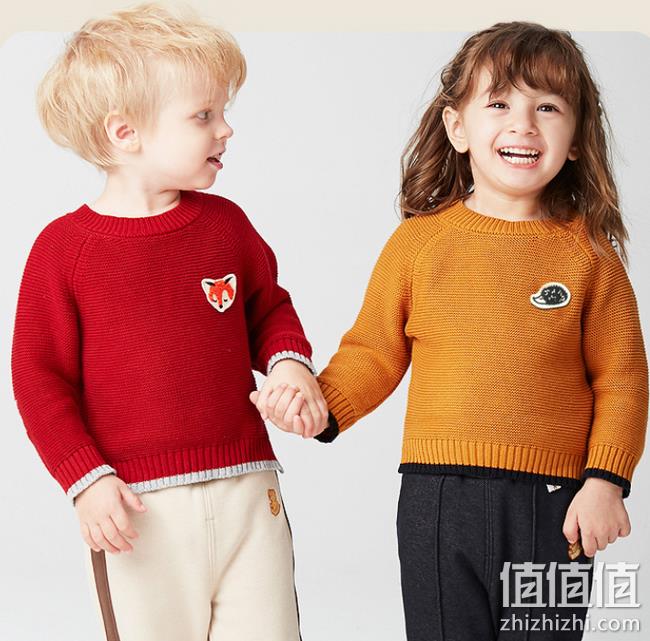 韩国TOP童装品牌、A类：Happyland 儿童毛衣 双重优惠后49元包邮 值值值-买手聚集的地方