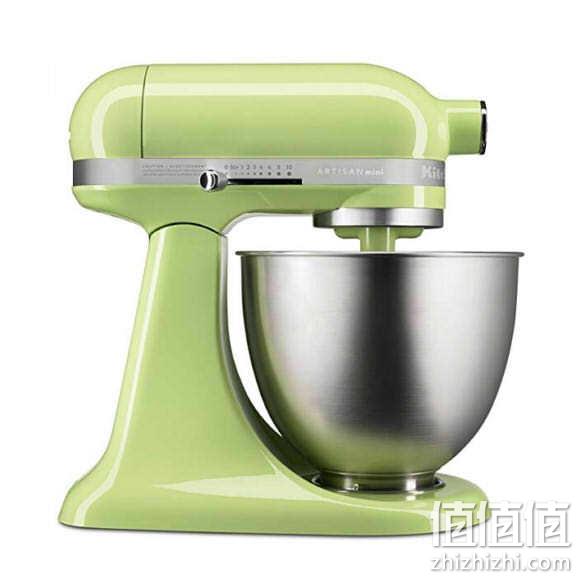 10档调速+59个触点系统：KitchenAid/凯膳怡 迷你立式搅拌机料理厨师机KSM3311XHW Prime直邮到手1516元（京东2799元） 值值值-买手聚集的地方
