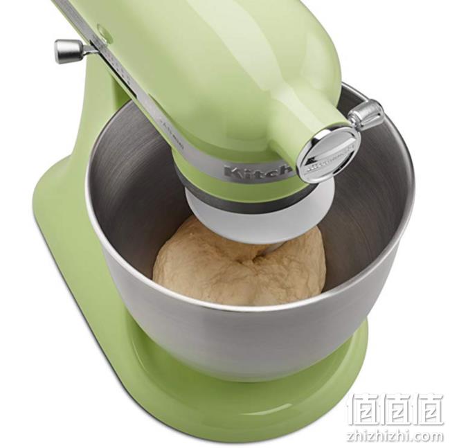 10档调速+59个触点系统：KitchenAid/凯膳怡 迷你立式搅拌机料理厨师机KSM3311XHW Prime直邮到手1516元（京东2799元） 值值值-买手聚集的地方