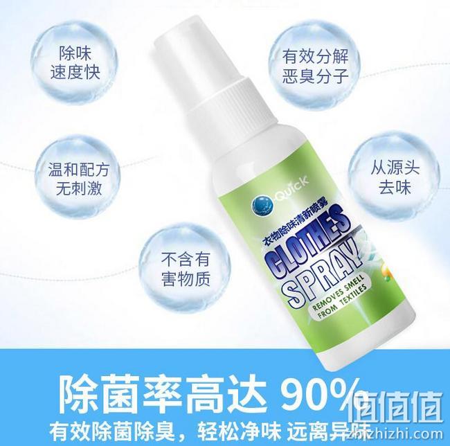 降10元，欧洲 除烟味异味，杀菌无残留：50ml O-Quick 衣服除味喷雾 9元包邮（上次19.9元） 值值值-买手聚集的地方