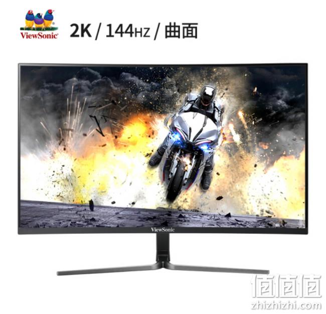 优派 VX2758-2KC-PRO 27英寸 VA显示器（2K 1800R 144Hz FreeSync） 1399元 值值值-买手聚集的地方