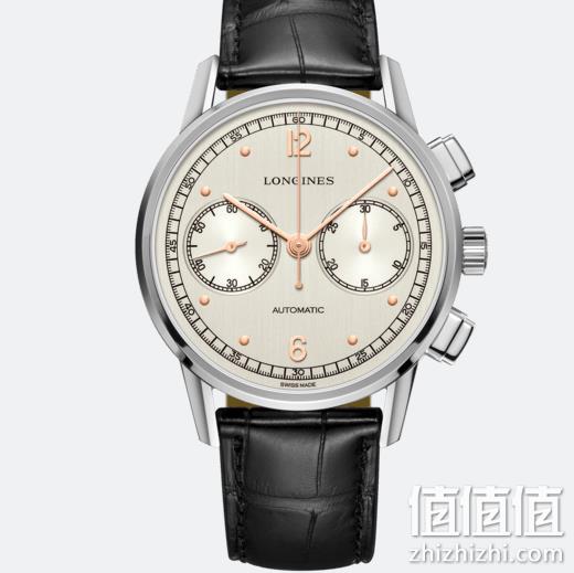 Longines 浪琴 Heritage 经典复古系列 男士机械腕表L2.814.4.76.0 1945美元约￥13624（官网23700元） 值值值-买手聚集的地方