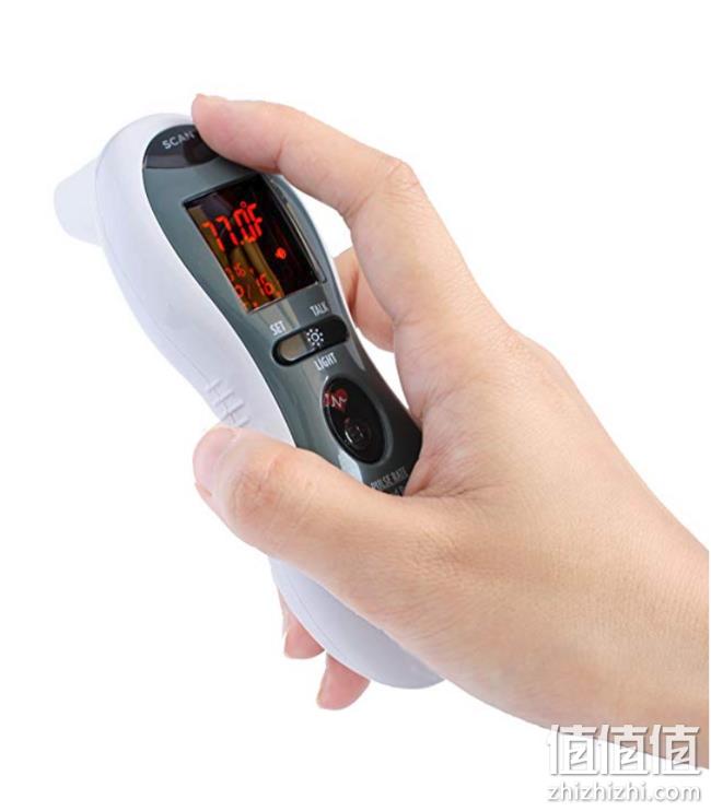 1秒读数、带脉冲率监测器：Mobi 超脉冲耳朵和前额通话数字温度计 prime到手约297元 值值值-买手聚集的地方