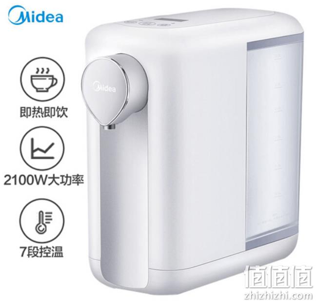 值哭 7段控温+缺水提醒：美的 3L 即热饮水机  MK-HE3003 双重优惠后279元包邮（之前老款499元） 值值值-买手聚集的地方