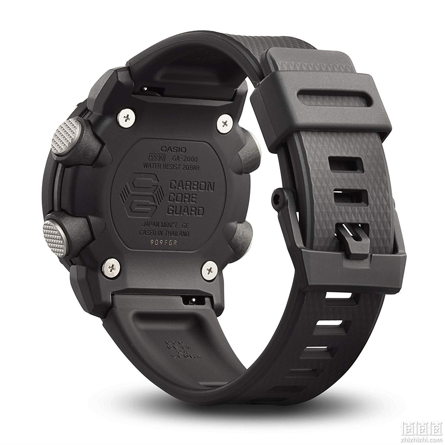 炭纤维构造、防磁防震，200米防水：CASIO/卡西欧 G-Shock系列 男士运动腕表GA-2000S-1AER Prime直邮到手635.75元 值值值-买手聚集的地方