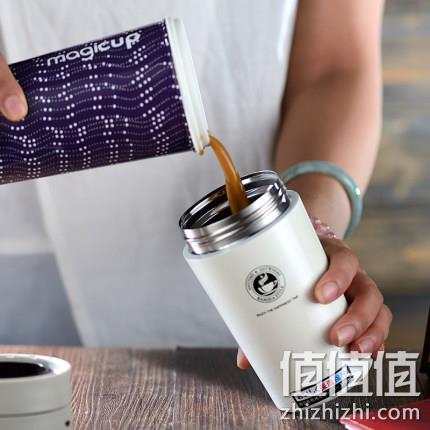 一键开合：邦达 日式  保温杯 300ml 券后39元包邮 值值值-买手聚集的地方