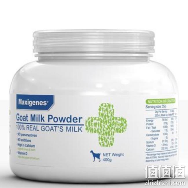 营养接近母乳、凑单品：Maxigenes 美可卓高钙+VD山羊奶粉 400g 19.95澳元约¥92 值值值-买手聚集的地方