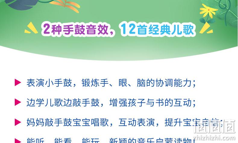 亲子互动《乐乐趣·快乐宝宝手鼓书》会说话的有声书 券后29元包邮 值值值-买手聚集的地方