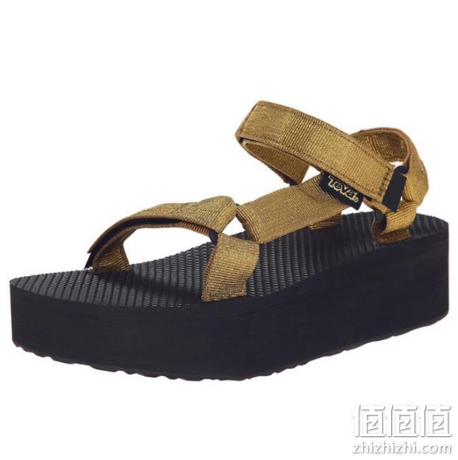 2件！新低，Teva 太哇 FLATFORM UNIVERSAL 1008844 女子松糕凉鞋 黑卡会员180.48元 值值值-买手聚集的地方