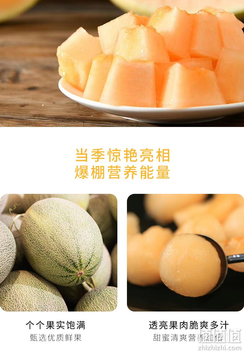 带箱10斤，净重＞8.5斤！都知果 海南西州蜜25号哈密瓜 券后49.8元包邮 值值值-买手聚集的地方