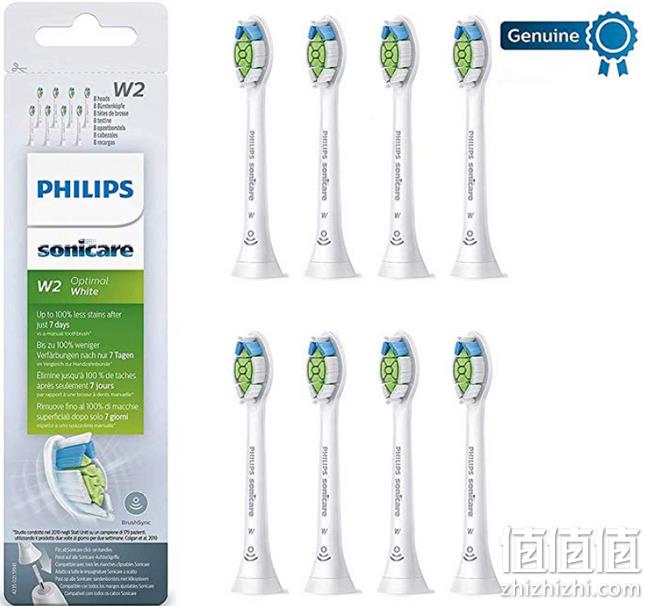 亚马逊销冠！8支钻石头，Philips 飞利浦 蓝牙刷头 HX6068/12 prime到手277元（京东159元3支） 值值值-买手聚集的地方