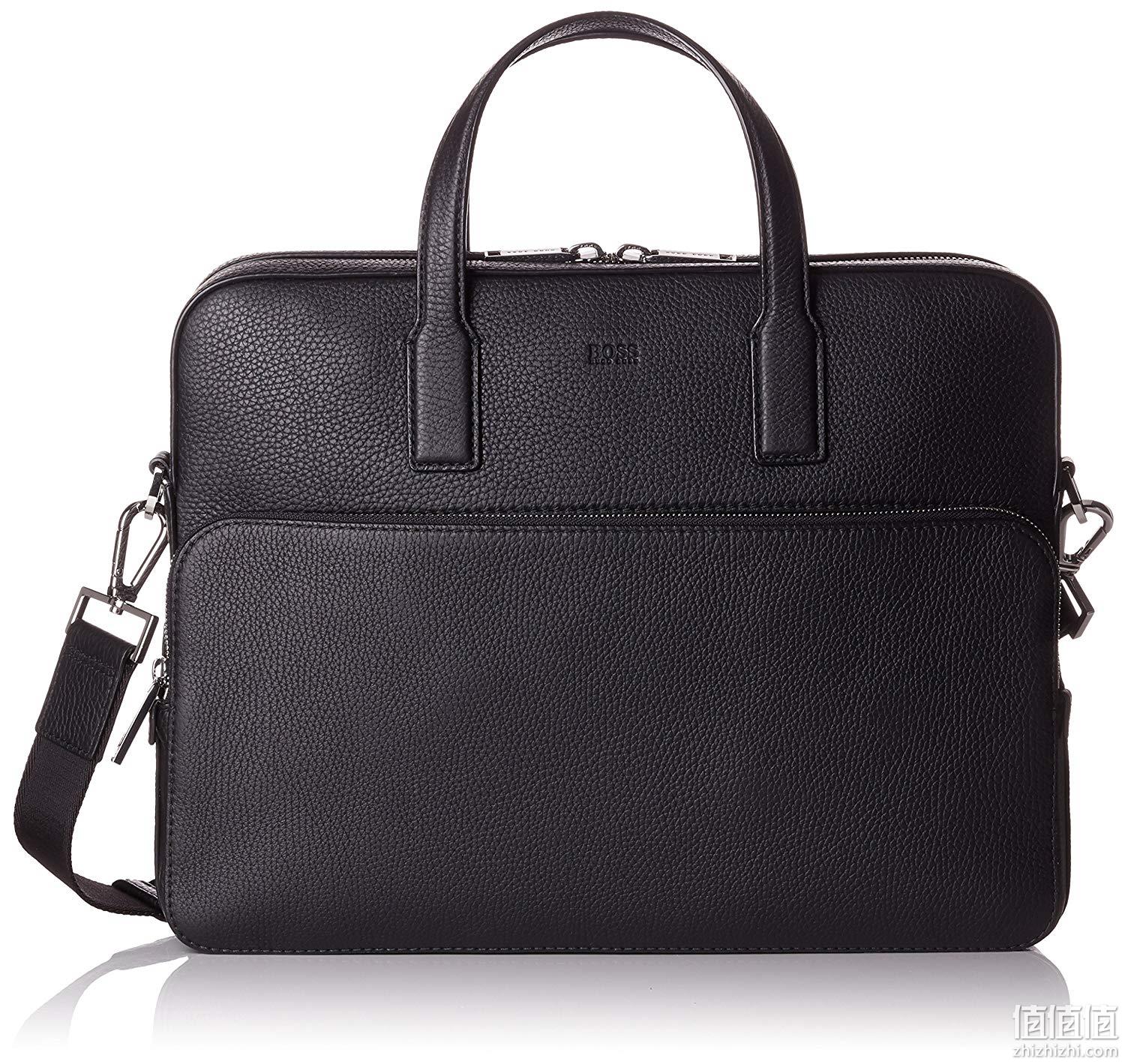 镇店之宝、真牛皮：BOSS Crosstown 男士公文包 Prime直邮到手1880.71元 值值值-买手聚集的地方