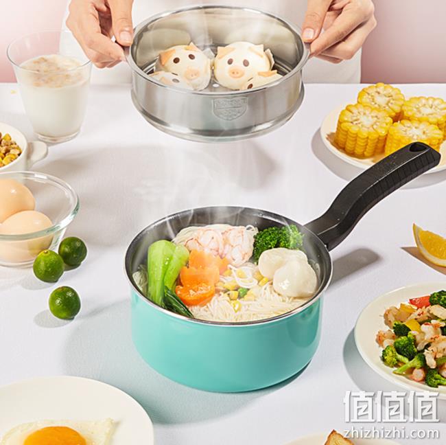 COOKER KING 炊大皇 N16D1 宝宝辅食锅 16cm 券后39元包邮，建议买49元款 值值值-买手聚集的地方