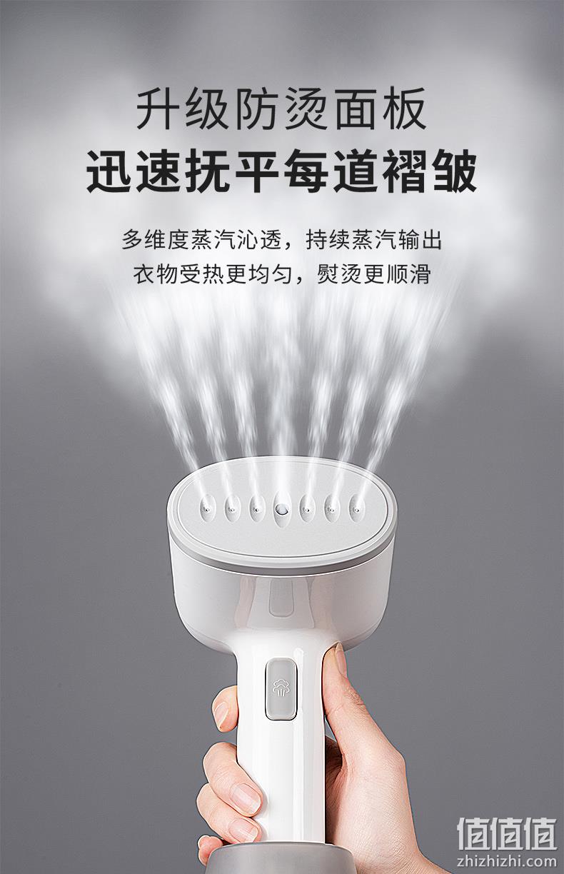 1200w大蒸汽、250ml大水箱：海尔 手持挂烫机HY-GW2502W 券后69元包邮送量杯、毛刷 值值值-买手聚集的地方