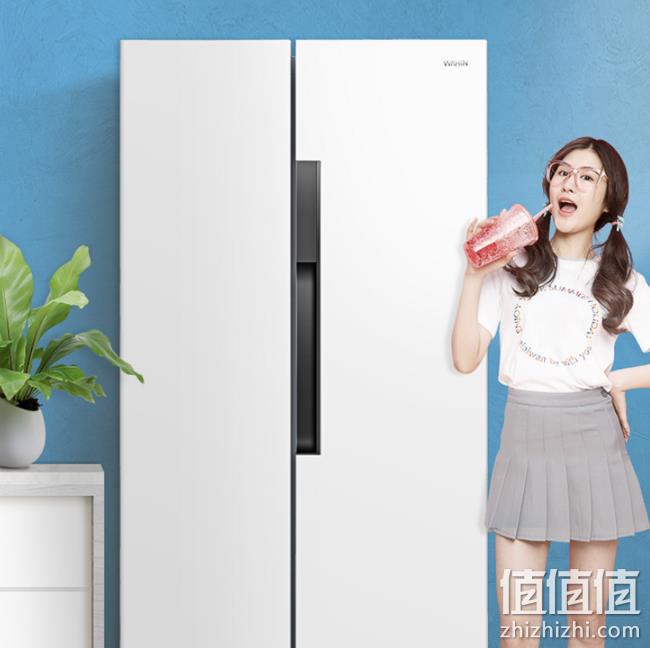 华凌 双开门家用450L对开门电冰箱 满减+券后1699元包邮 值值值-买手聚集的地方
