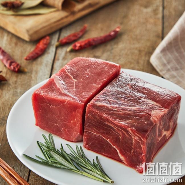 恒都 澳洲牛后腿肉切块 1kg x2件 153元包邮 值值值-买手聚集的地方