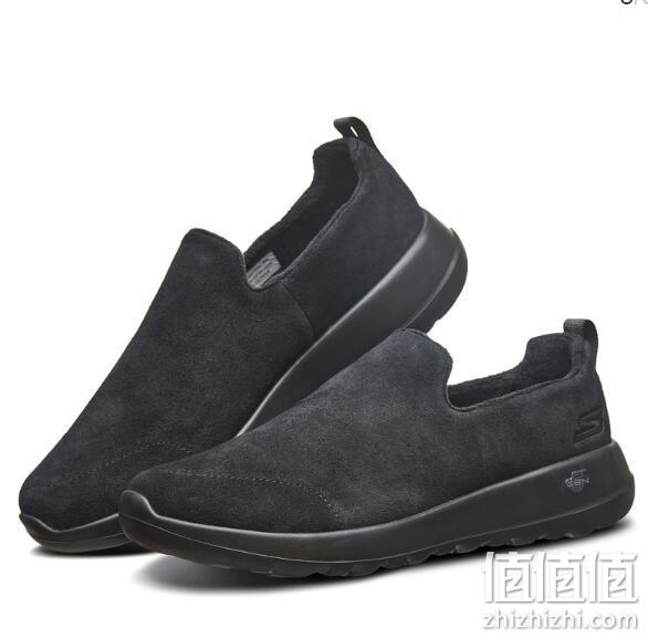 二层牛反毛皮，Skechers/斯凯奇 男士 轻质一脚蹬健步鞋 券后259元到手 值值值-买手聚集的地方