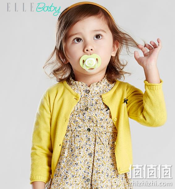 A类，ELLE Baby 女童针织开衫 80~130码 多色 券后49元包邮 值值值-买手聚集的地方