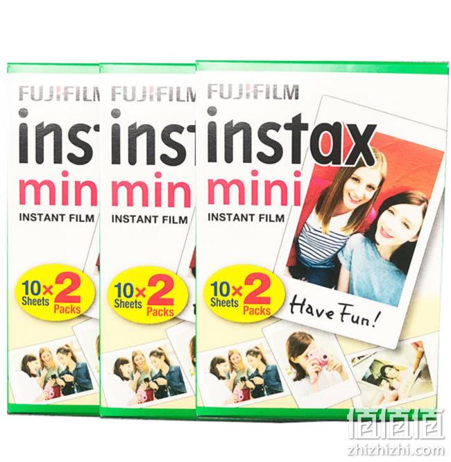 FUJIFILM 富士 instax mini 拍立得相纸 60张 180元包邮 值值值-买手聚集的地方