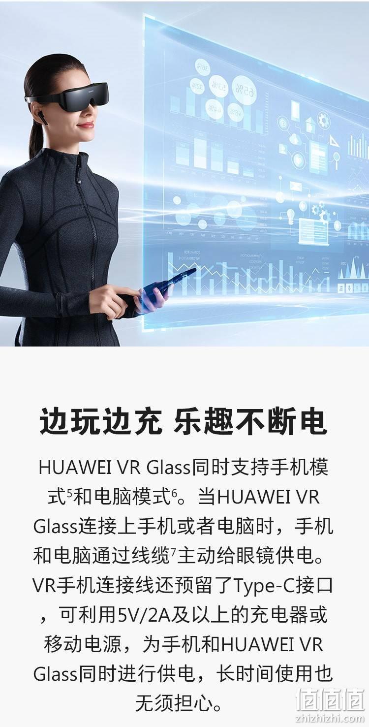 在家畅享3D巨幕，近视调节：华为 VR虚拟现实 GLASS 亮黑色 2099元包邮（之前推荐2199元） 值值值-买手聚集的地方