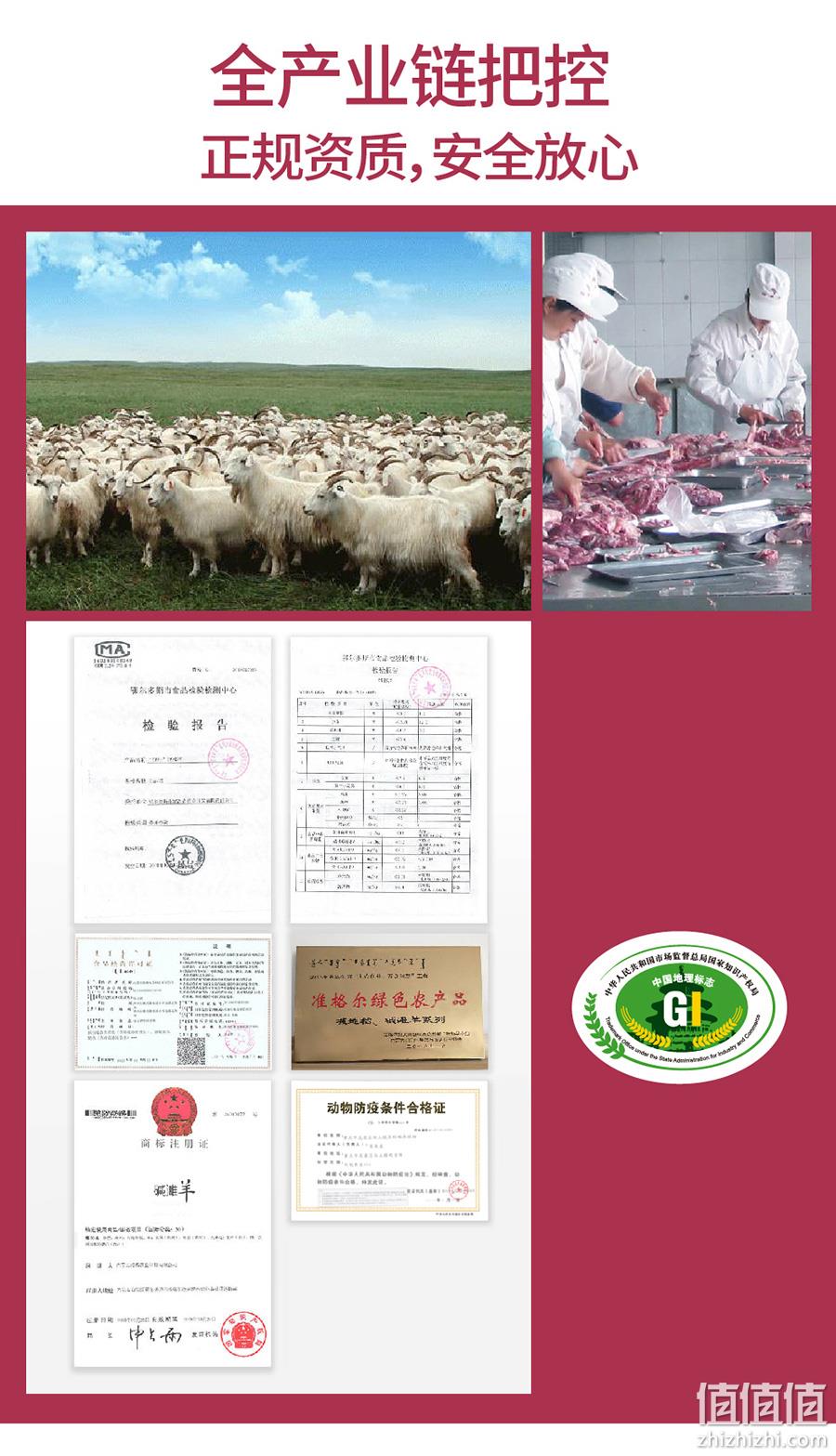 国家地标产品 无膻味：碱滩羊 山羊肉块 2斤 券后98元包邮 值值值-买手聚集的地方