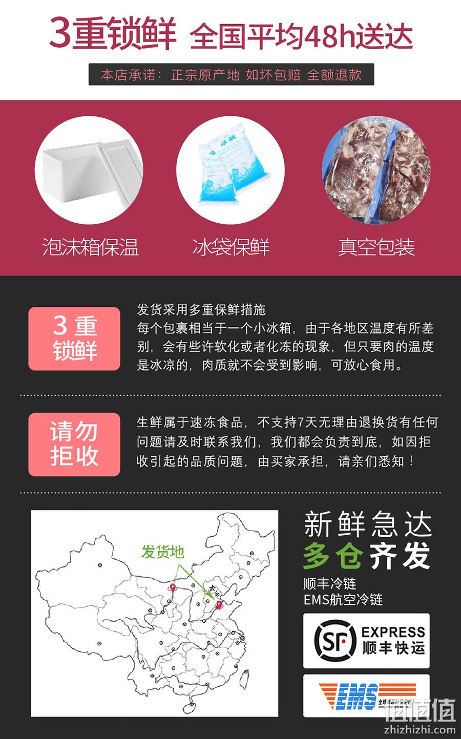 国家地标产品 无膻味：碱滩羊 山羊肉块 2斤 券后98元包邮 值值值-买手聚集的地方