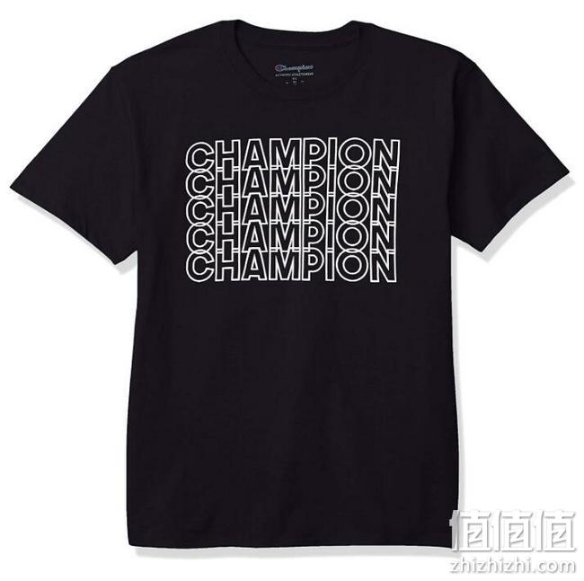 凑单有折扣，Champion/冠军 男士 经典印花运动T恤衫 Prime凑单直邮到手114.59元 值值值-买手聚集的地方