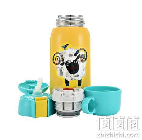 Tiger 虎牌 MBR-S06G 双盖儿童保温杯 600ml 199元包邮（京东298元） 值值值-买手聚集的地方