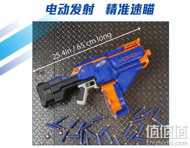 童年的浪漫，孩之宝 Nerf 热火 精英系列 儿童玩具枪 超火力发射器升级版礼盒 券后129元包邮，送健达食玩奇趣蛋1颗 值值值-买手聚集的地方