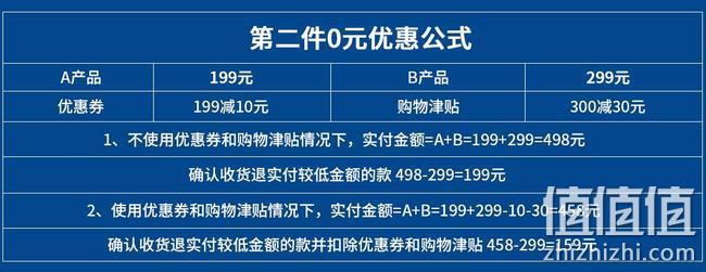 今晚0点开始，天猫 GOLF服饰旗舰店 春季新风尚促销 前1小时第2件0元，满199-10元优惠券，每满300-30元购物津贴 值值值-买手聚集的地方