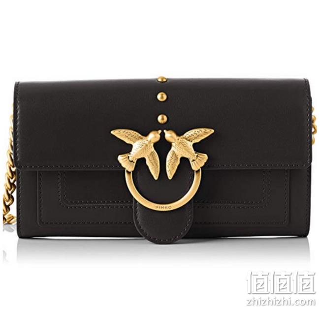 PINKO 品高 Houston 女士两用钱包斜挎燕子包 prime会员912.5元包邮包税（天猫1800元） 值值值-买手聚集的地方