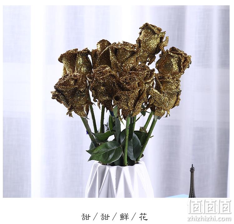10支 云南金粉玫瑰鲜花 券后28.8元包邮 值值值-买手聚集的地方