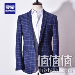 断码清仓，中国驰名商标：罗蒙 男士 春季商务休闲西服外套 券后159元包邮 值值值-买手聚集的地方