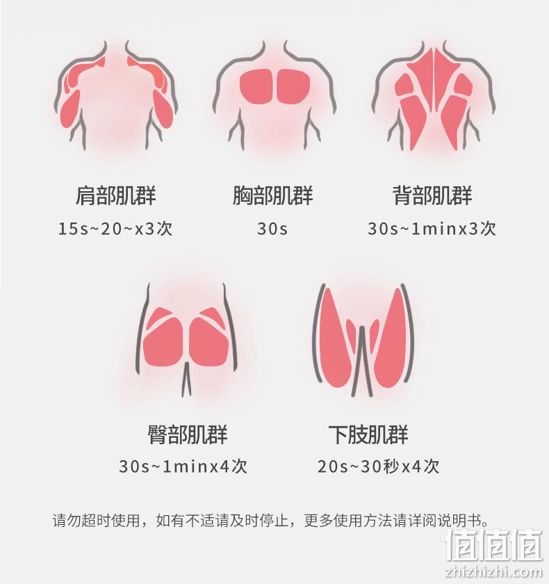12期免息、第三代筋膜枪、专业级1cm振幅：亿迈 无线筋膜枪 159元包邮（日常289元） 值值值-买手聚集的地方