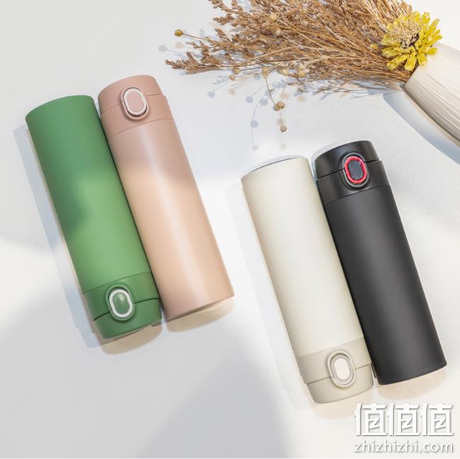 2件、史低！苏宁极物 316不锈钢内胆弹跳保温杯 480ml 78.4元（合39.2元/件） 值值值-买手聚集的地方