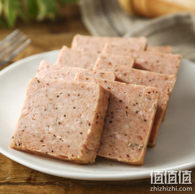 买一送一！198gx2件 SPAM 世棒 午餐肉罐头 黑椒口味 23.8元 值值值-买手聚集的地方