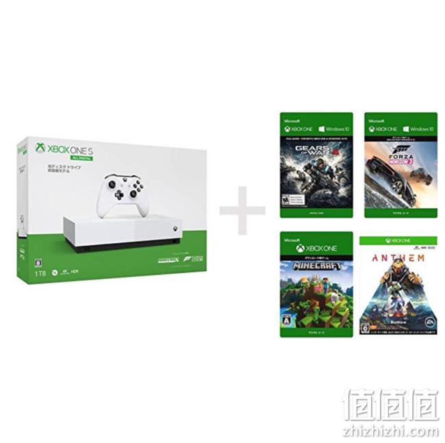 亚马逊海外购 Microsoft 多款XBOX游戏机 限时促销 主机游戏套装仅1326元！ 值值值-买手聚集的地方