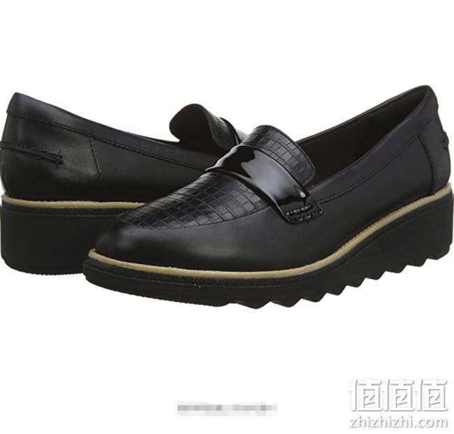 2倍差价!Clarks 其乐 Sharon Gracie 女士厚底乐福鞋 prime到手约374元(天猫769元) 值值值-买手聚集的地方