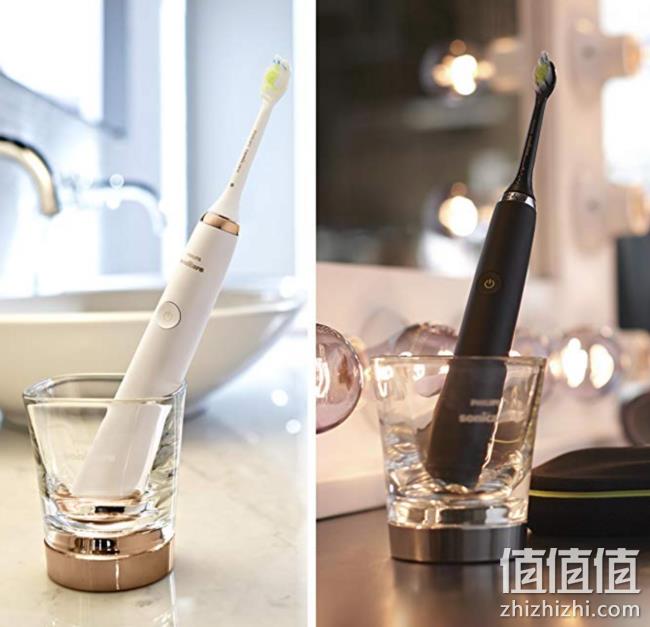 2只、8刷头+1水杯，Philips飞利浦 Sonicare hx9392/39 DiamondClean 金色 & 黑色电动牙刷 prime到手约1357元（之前推荐1487元） 值值值-买手聚集的地方