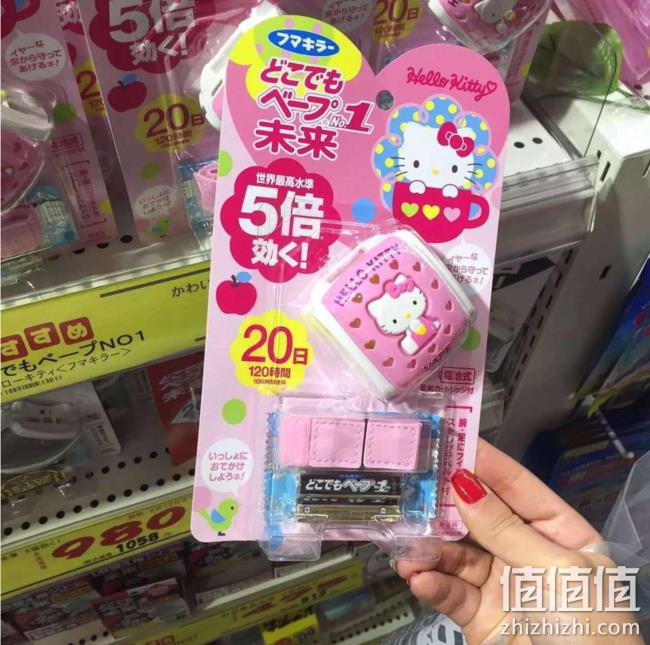 Vape 驱虫套装 Hello Kitty 主体+替换装 96.39元，3件9折 值值值-买手聚集的地方