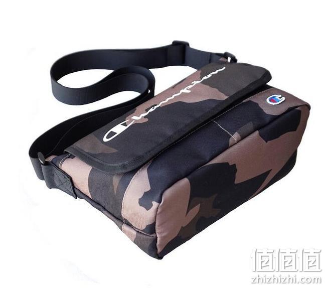 日版，结实防水：Champion/冠军 户外迷彩单肩包 19x30x13cm Prime凑单直邮到手155元 值值值-买手聚集的地方