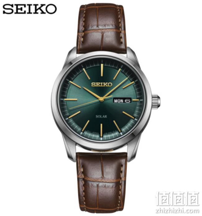 Seiko 精工 SNE529P1 太阳能男表 prime到手约930.7元（京东1249元） 值值值-买手聚集的地方