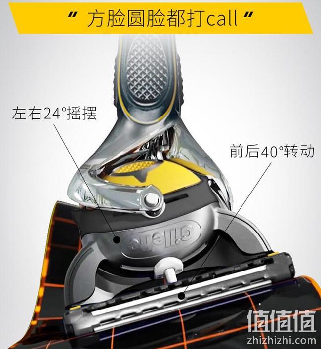 首创剃护合一：1刀架+9刀头 Gillette 吉列 男士 锋隐致护剃须刀 Prime凑单直邮到手239元（天猫1刀架+8刀头458元） 值值值-买手聚集的地方