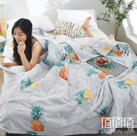 白菜价:水洗棉空调被 2斤 券后29.9元包邮 值值值-买手聚集的地方