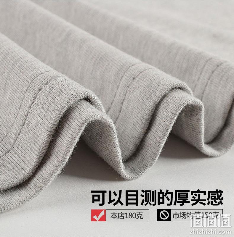 100%纯棉、多款可选：步卓尼 男士夏季短袖T恤 券后9.9元包邮 值值值-买手聚集的地方