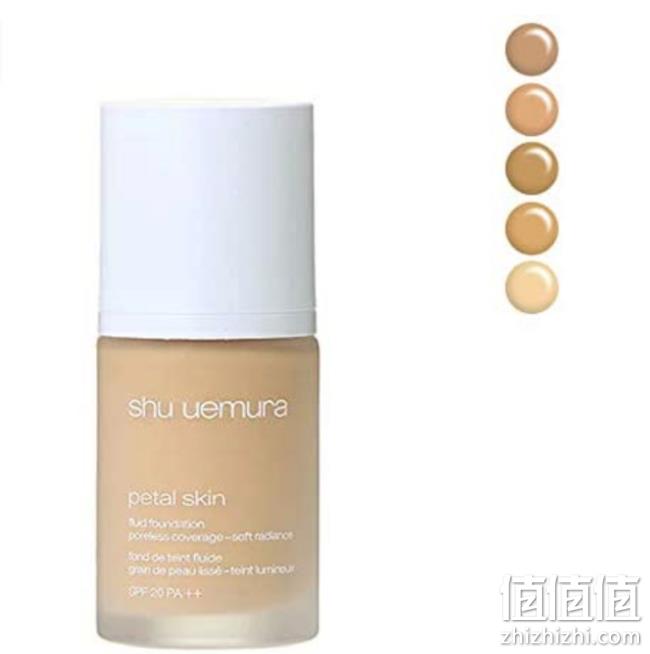 伪素颜利器：shu uemura 植村秀 花瓣雾光粉底液 30ml prime到手约302元，可3件9折（京东368元） 值值值-买手聚集的地方