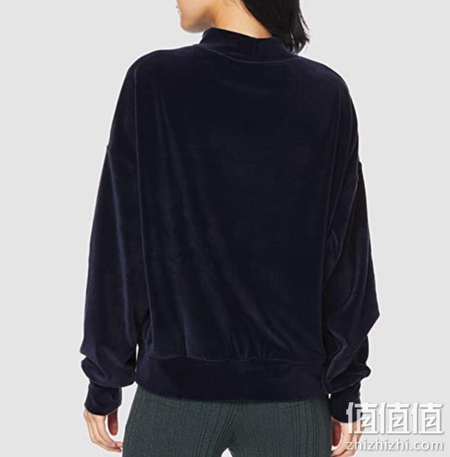 日版M码：Champion 冠军牌 女士丝绒半高领卫衣 CW-QS004 prime到手约328元，可3件9折 值值值-买手聚集的地方