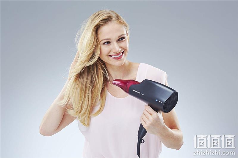 负离子1000倍的持水量、nanoe™技术：Panasonic 松下 水离子 电吹风EH-NA65 玫瑰金吹风机 Prime直邮到手377元 值值值-买手聚集的地方
